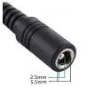 Cables de Poder,Conector Poder 5.5mm Armar Camara CCTV Tira Led Jack Power