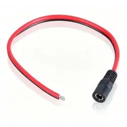 Cables de Poder,Conector Poder 5.5mm Armar Camara CCTV Tira Led Jack Power