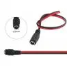 Cables de Poder,Conector Poder 5.5mm Armar Camara CCTV Tira Led Jack Power