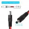 Cables de Poder,Cable Conector Poder 5.5mm Armar Camara CCTV Tira Led Jack
