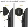 Adaptadores y Cables,Copla Adaptador Para Hdmi Angulo 90 Cable Pantalla Tv Led Pc Notebook