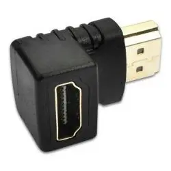 Adaptadores y Cables,Copla Adaptador Para Hdmi Angulo 90 Cable Pantalla Tv Led Pc Notebook