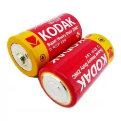 Pilas y Baterias,Set Calefont Electrico Ionizado Par Pilas D Grandes 1.5v - Kodak