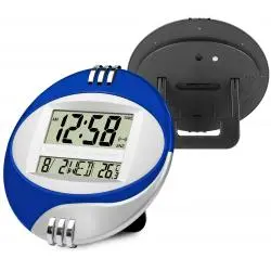 Relojes,Reloj Digital De Pared Y Escritorio Pilas Fecha Temperatura - 3885N
