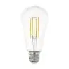 Iluminación de Exterior,Ampolleta Led Retro Vintage Luz Calida E27 Bombillo Decoracion - 6W