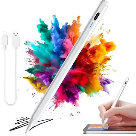 Artículos de Oficina,Lapiz Tactil Touch Capacitivo Recargable Usb Precision
