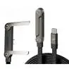 Cables de Datos y Carga,Cable Usb Tipo C Macho Macho Soporte Plegable Carga Cargador - DC422