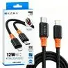 Cables de Datos y Carga,Cable Usb Tipo C Compatible Ipad Iphone Carga Rapida Cordon - DC373 SZRA