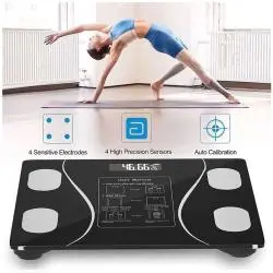 Balanza Digital,Pesa Digital Pantalla Led Balanza Inteligente Bluetooth Baño