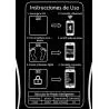 Balanza Digital,Pesa Digital Pantalla Led Balanza Inteligente Bluetooth Baño