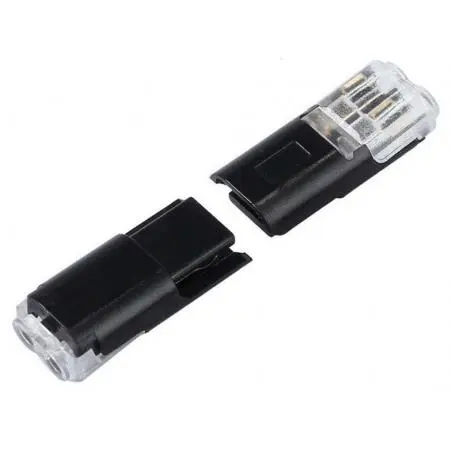Otros,Conector Electrico Adaptador Empalme Cables Corriente 2 Tomas