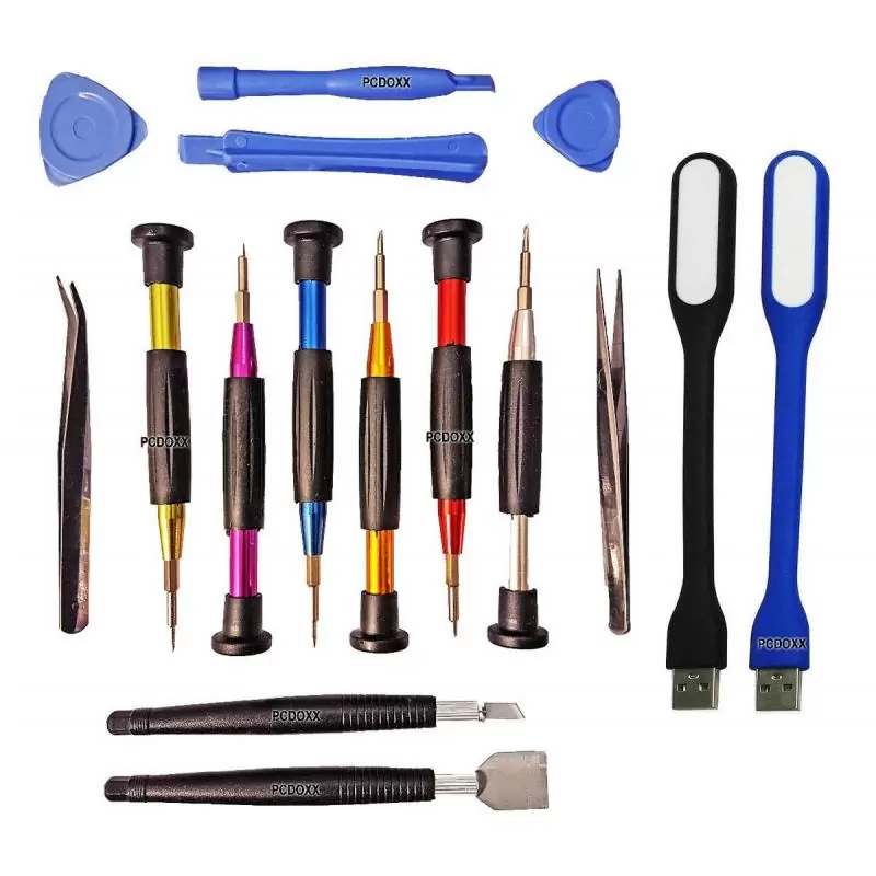 Herramientas Manuales,Set Destornillador 16pieza Triwing Estrella 0.8 T4 T5 T6 - Version Usb