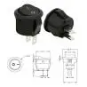 Otros,Interruptor Switch Boton Basculante 2 Pines 3A 6A Redondo