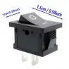Otros,Interruptor Switch on off Boton Basculante 2 Pines 6A 10A Ac