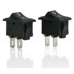 Otros,3X Interruptor Switch on off Boton Basculante 2 Pines 6A 10A