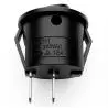 Otros,Interruptor Switch Boton Basculante 2 Pines 3A 6A Redondo