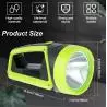 Linternas y Luz Emergencia,Linterna Recargable Luz led Portatil Camping Emergencia - T856C