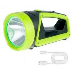 Linternas y Luz Emergencia,Linterna Recargable Luz led Portatil Camping Emergencia - T856C