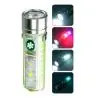 Linternas y Luz Emergencia,Linterna Recargable Usb Luz Led Uv Magnetica Portatil Gancho