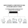 Adaptadores de Red,Switch de Red Rj45 5 Puertos 10 / 100 Mbps Ethernet Internet
