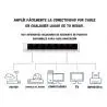 Adaptadores de Red,Switch de Red Rj45 8 Puertos 10 / 100 Mbps Ethernet Internet