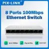 Adaptadores de Red,Switch de Red Rj45 8 Puertos 10 / 100 Mbps Ethernet Internet
