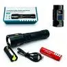 Linternas y Luz Emergencia,Linterna Recargable Luz Led Portatil Zoom Pantalla Led Campig - 13402