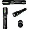 Linternas y Luz Emergencia,Linterna Recargable Luz Led Portatil Zoom Pantalla Led Campig - 13402