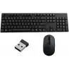 Kit Teclado + Mouse,Kit Mouse Teclado Inalambrico Usb Pc Notebook Escritorio - 3100