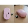 Mouse,Mouse Inalambrico Rosa Usb Color Rosado Pc Notebook Pink