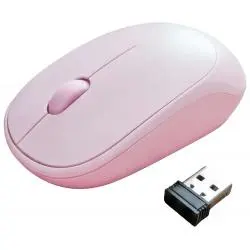 Mouse,Mouse Inalambrico Rosa Usb Color Rosado Pc Notebook Pink