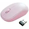 Mouse,Mouse Inalambrico Rosa Usb Color Rosado Pc Notebook Pink