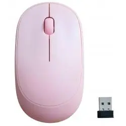 Mouse,Mouse Inalambrico Rosa Usb Color Rosado Pc Notebook Pink