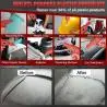 Otros,100 Grapas Alambre ondulado 0.8mm Soldar Plastico Parachoque