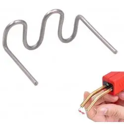 Otros,100 Grapas Alambre ondulado 0.8mm Soldar Plastico Parachoque