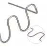Otros,100 Grapas Alambre ondulado 0.8mm Soldar Plastico Parachoque