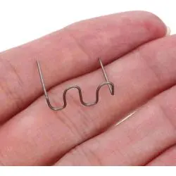 Otros,100 Grapas Alambre ondulado 0.8mm Soldar Plastico Parachoque