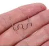 Otros,100 Grapas Alambre ondulado 0.8mm Soldar Plastico Parachoque