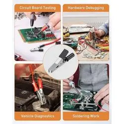 Otros,Pinzas Aisladas Caiman Cocodrilo Cable Corriente Electrica