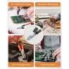 Otros,Pinzas Aisladas Caiman Cocodrilo Cable Corriente Electrica