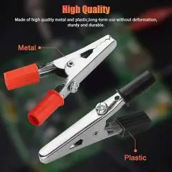 Otros,Pinzas Aisladas Caiman Cocodrilo Cable Corriente Electrica