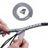 Otros,Protector Funda Cable Espiral Resorte 1.5 Metros Ajustable