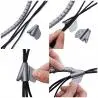 Otros,Protector Funda Cable Espiral Resorte 1.5 Metros Ajustable