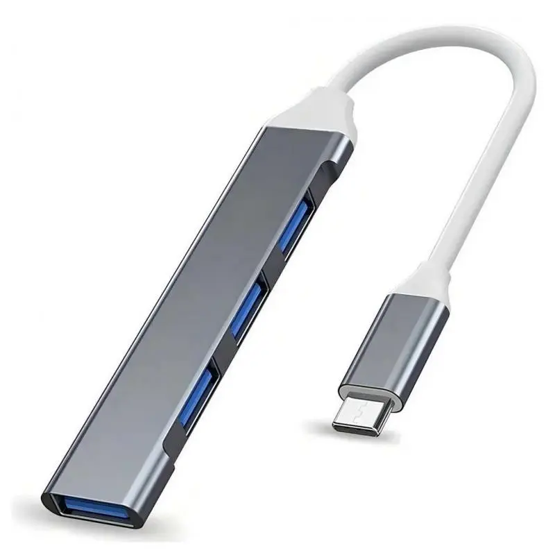 Hub USB,Hub Usb Adaptador Conector Tipo C Zapatilla Pc Notebook. Hub Slim