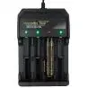 Cargadores de Pilas (Con y sin Pilas),Cargador 4 Pilas Bateria Recargable 18650 26650 14500 USB - MS5D84A