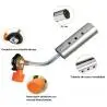 Otros,Soplete Flexible Flameado Gratinado Cocina Dorado Quemador - QM605