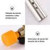 Otros,Soplete Flexible Flameado Gratinado Cocina Dorado Quemador - QM605