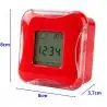 Relojes,Reloj Despertador Timer Calendario Luz Digital Multifuncion - Mod508