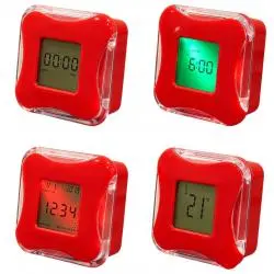 Relojes,Reloj Despertador Timer Calendario Luz Digital Multifuncion - Mod508