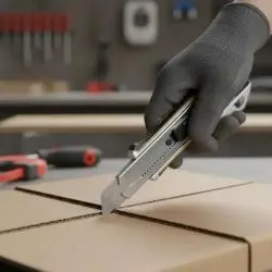 Artículos de Oficina,Corta Carton Cuchillo Cartonero Cutter Tip Top Metal Cortante - YIAD